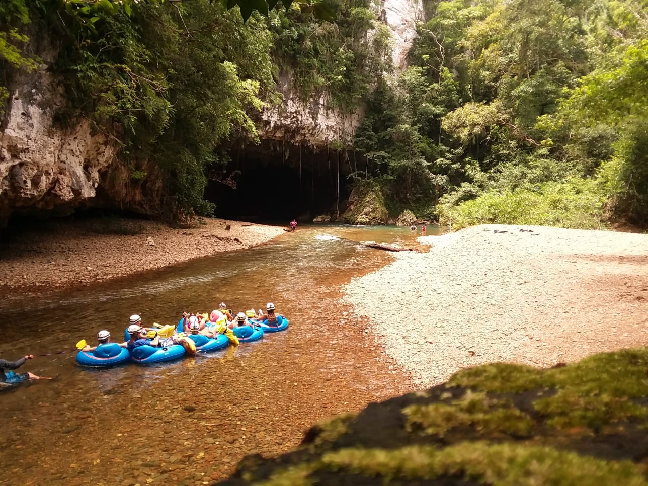 belize cave tubing